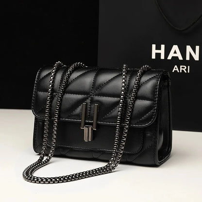 Bolso Lingge, bolso de cadena, bolso de un solo hombro, bolso cruzado estilo diagonal para mujeres
