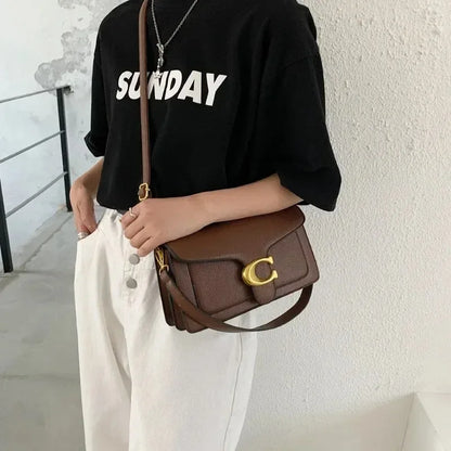 Bolso cuadrado pequeño para mujer, elegante, para llevar cruzado o al hombro, versátil y moderno