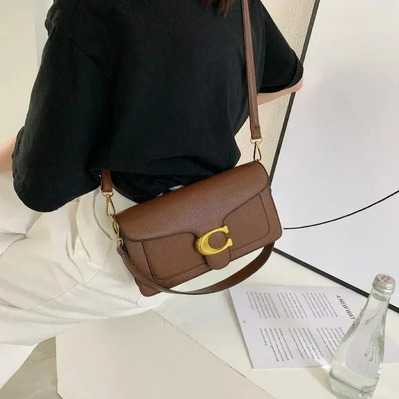 Bolso cuadrado pequeño para mujer, elegante, para llevar cruzado o al hombro, versátil y moderno