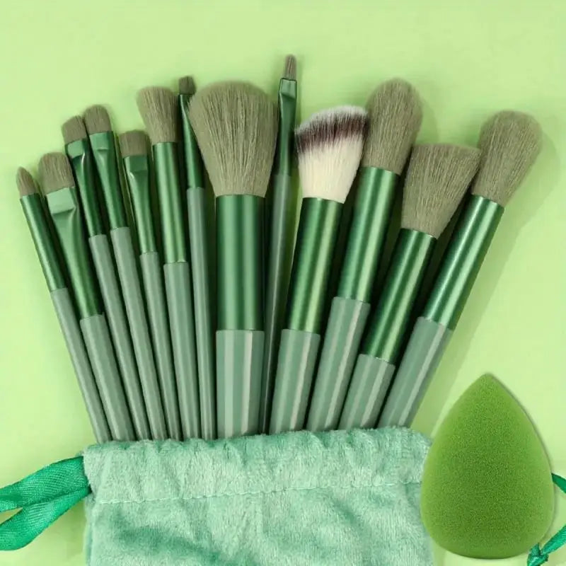 Juego de brochas de maquillaje suaves y esponjosas, profesionales, para base de maquillaje, polvos, sombras de ojos, brochas Kabuki para difuminar, herramienta de belleza, maquillaje