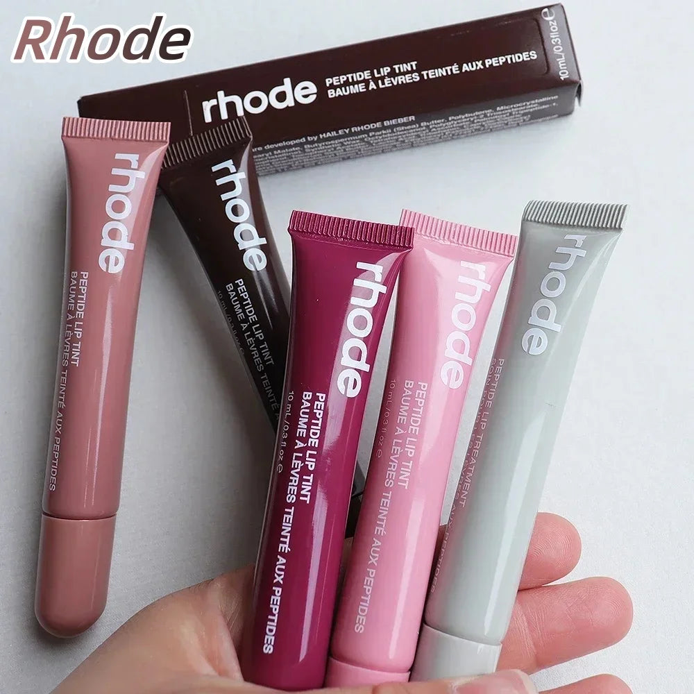 RHODE Barra de Rubor de Bolsillo Brillo Labial y Barra Hidratante para Mejillas Polvo Rouge Natural Rubor Crema Labial Mejillas Color Fácil de Aplicar