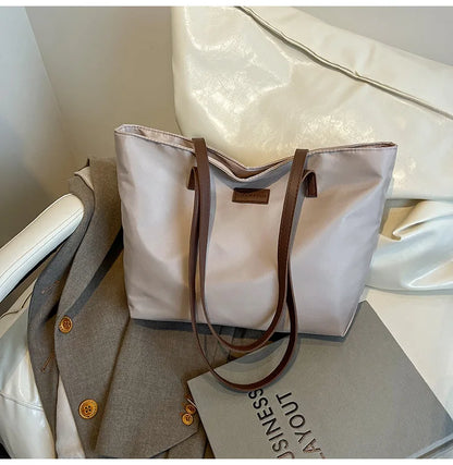 Bolsa casual para Casual para mujer tela Oxford, al hombro, ideal para usar en el colegio para tu compu aprueba de agua, gran capacidad para meter todo lo que ocupas en el día a día