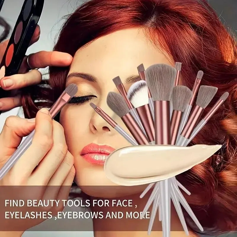 Juego de brochas de maquillaje suaves y esponjosas, profesionales, para base de maquillaje, polvos, sombras de ojos, brochas Kabuki para difuminar, herramienta de belleza, maquillaje