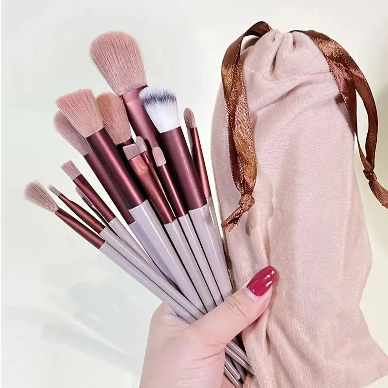 Juego de brochas de maquillaje suaves y esponjosas, profesionales, para base de maquillaje, polvos, sombras de ojos, brochas Kabuki para difuminar, herramienta de belleza, maquillaje