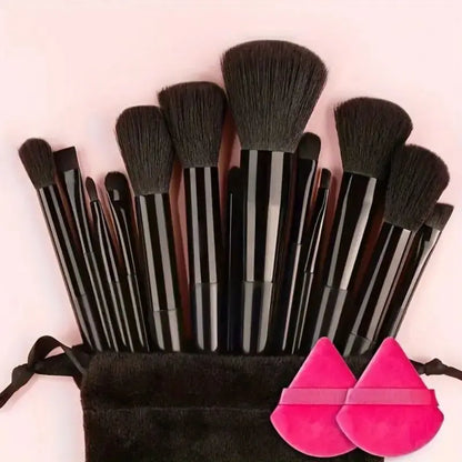 Juego de brochas de maquillaje suaves y esponjosas, profesionales, para base de maquillaje, polvos, sombras de ojos, brochas Kabuki para difuminar, herramienta de belleza, maquillaje