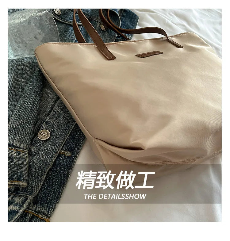 Bolsa casual para Casual para mujer tela Oxford, al hombro, ideal para usar en el colegio para tu compu aprueba de agua, gran capacidad para meter todo lo que ocupas en el día a día