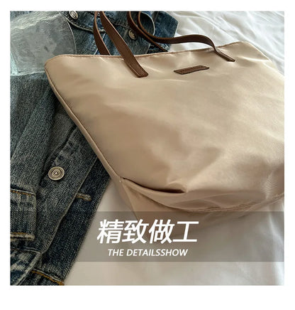 Bolsa casual para Casual para mujer tela Oxford, al hombro, ideal para usar en el colegio para tu compu aprueba de agua, gran capacidad para meter todo lo que ocupas en el día a día