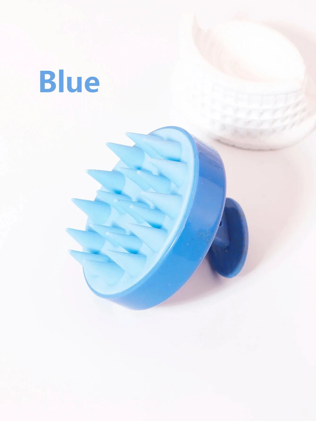 Cepillo para lavar el cabello, peine de masaje de cuero cabelludo de silicona, cepillo suave de masaje corporal, herramienta de belleza y peluquería, peine para SPA de ducha