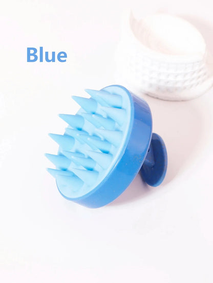 Cepillo para lavar el cabello, peine de masaje de cuero cabelludo de silicona, cepillo suave de masaje corporal, herramienta de belleza y peluquería, peine para SPA de ducha