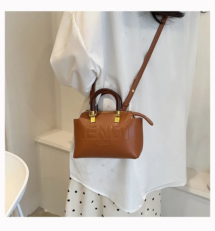 Bolso bandolera de gran capacidad , diseño de almohada, bolso de mujer popular, bolso de mano de moda