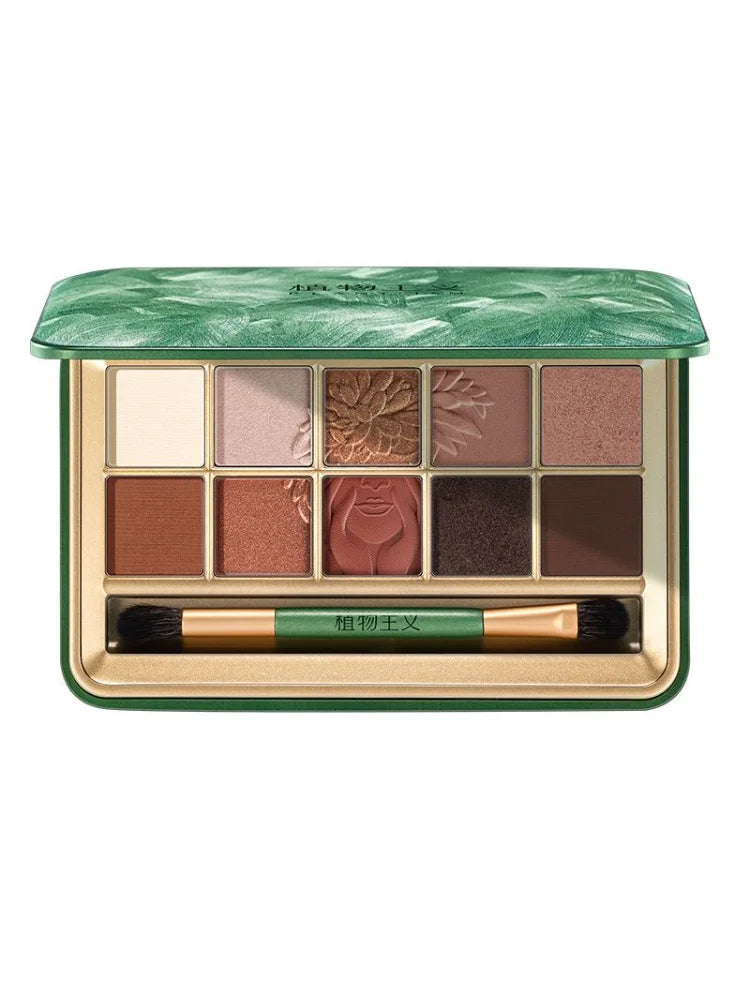 Set de Paleta de Maquillaje Sombras de Ojos Altamente Pigmentadas Paleta a Prueba de Agua, Paleta de Sombras de Ojos con Brillo Natural Brillo para ojos
