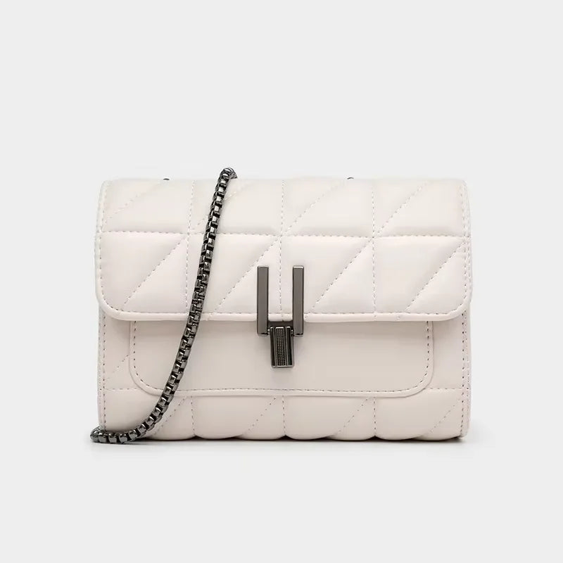 Bolso Lingge, bolso de cadena, bolso de un solo hombro, bolso cruzado estilo diagonal para mujeres