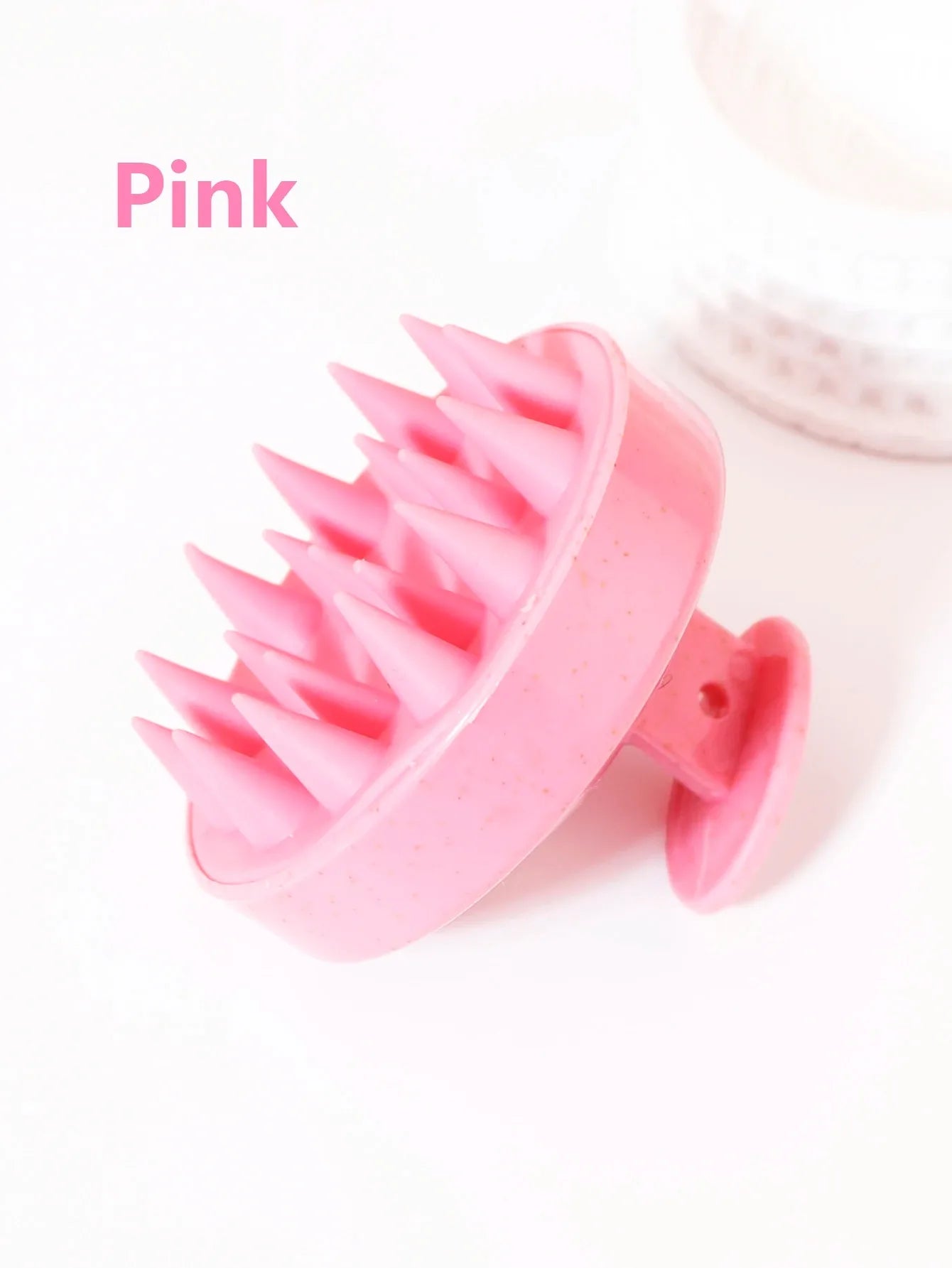 Cepillo para lavar el cabello, peine de masaje de cuero cabelludo de silicona, cepillo suave de masaje corporal, herramienta de belleza y peluquería, peine para SPA de ducha