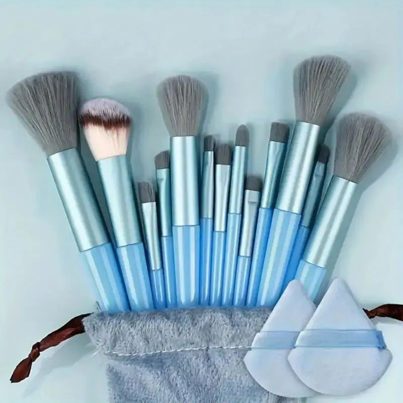 Juego de brochas de maquillaje suaves y esponjosas, profesionales, para base de maquillaje, polvos, sombras de ojos, brochas Kabuki para difuminar, herramienta de belleza, maquillaje