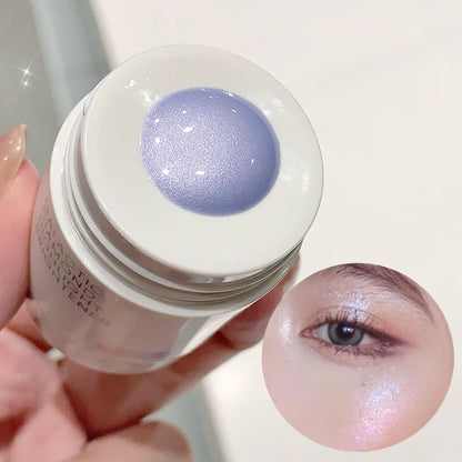 Líquido Iluminador de Diamante Perlado Destacado Brillo Intenso Cuerpo Completo Resplandor Contorno Facial Iluminador de Larga Duración