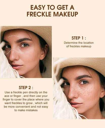 1 pieza de lápiz aprueba de agua, especial para crear pecas falsas, cosmético especial diferentes tonos