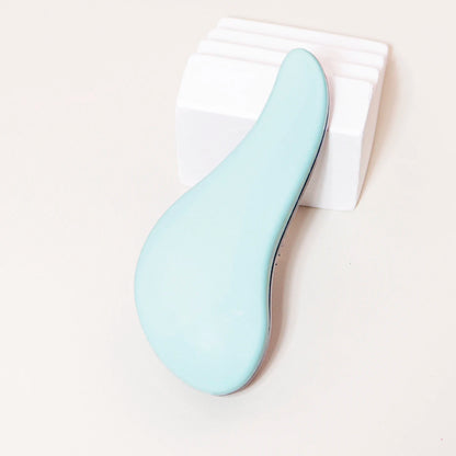Cepillo de masaje antiestático, cepillo enrollador de ducha para masaje, cepillo para cabello mojado y rizado, herramienta de peluquería de salón
