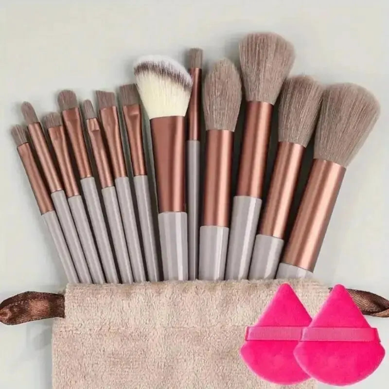 Juego de brochas de maquillaje suaves y esponjosas, profesionales, para base de maquillaje, polvos, sombras de ojos, brochas Kabuki para difuminar, herramienta de belleza, maquillaje
