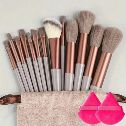 Juego de brochas de maquillaje suaves y esponjosas, profesionales, para base de maquillaje, polvos, sombras de ojos, brochas Kabuki para difuminar, herramienta de belleza, maquillaje
